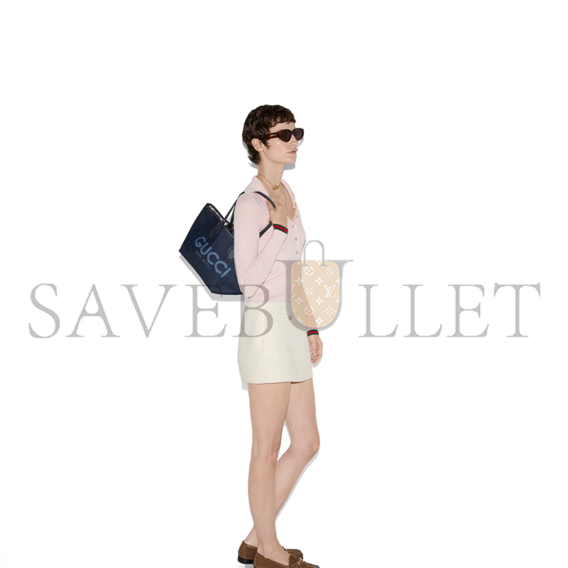 GUCCI TOTISSIMA SMALL REVERSIBLE TOTE 820496 (22*19*18cm)